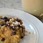 This Baked Oatmeal is creamy, delicious, and packed with blueberry flavor! A simple and hearty breakfast for those cold mornings. Best of all, it's ready in under an hour and feeds a crowd!