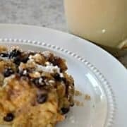 This Baked Oatmeal is creamy, delicious, and packed with blueberry flavor! A simple and hearty breakfast for those cold mornings. Best of all, it's ready in under an hour and feeds a crowd!