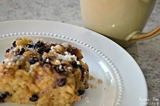 This Baked Oatmeal is creamy, delicious, and packed with blueberry flavor! A simple and hearty breakfast for those cold mornings. Best of all, it's ready in under an hour and feeds a crowd!