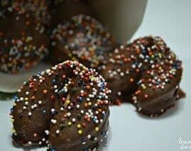 Fortune Cookies are always a favorite way to end a meal. These simple chocolate covered fortune cookies are flavored with cinnamon, nutmeg, and allspice. Destined to bring you good luck in the New Year!