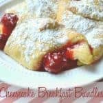 Cherry Cheesecake Breakfast Bundles are a decadent brunch item or a quick cherry dessert.