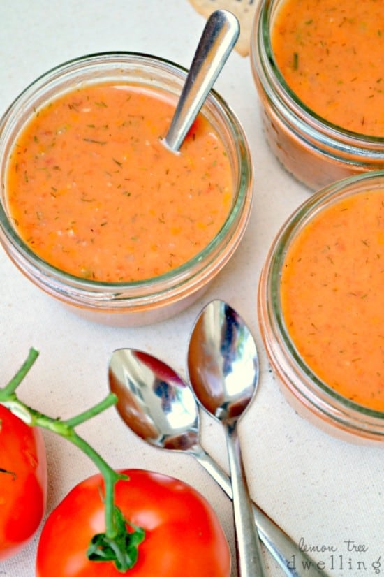 TomatoDill Soup Lemon Tree Dwelling