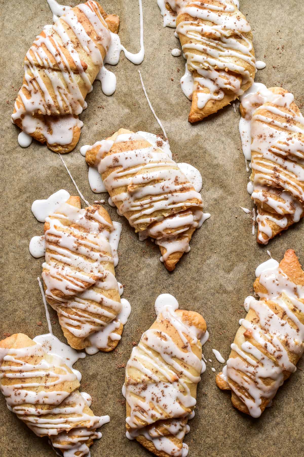 Pumpkin Cream Cheese Crescent Rolls - Balance With Jess