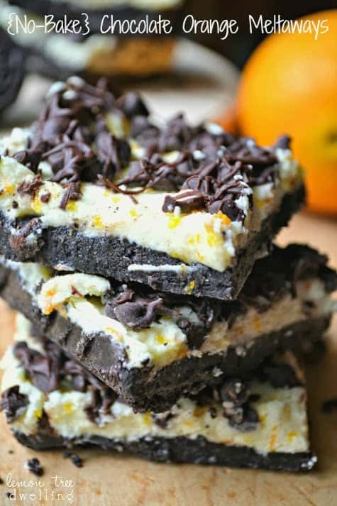 Chocolate Orange Meltaways No Bake Chocolate Orange Meltaways