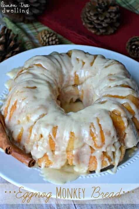 Monkey Bread is a perfect breakfast edition for Christmas morning.