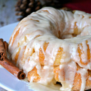 Eggnog Monkey Bread