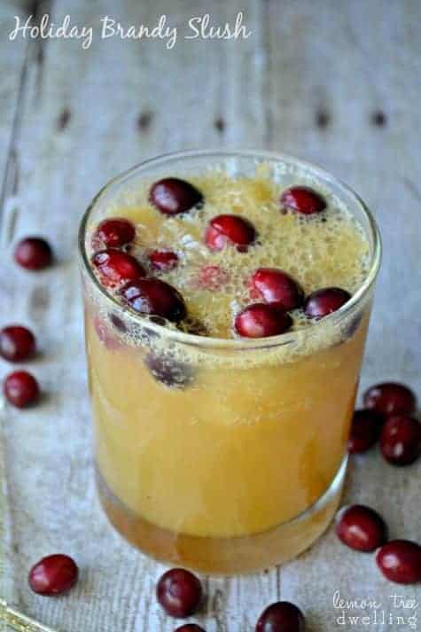 Brandy Slush will be your favorite drink this holiday season!