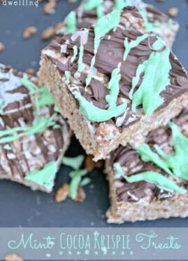 Cocoa Krispie treats - a quick and easy snack