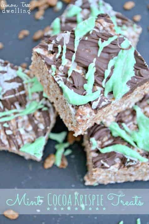 Cocoa Krispie treats - a quick and easy snack