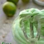 Lime Cream Cheese Frosting is a tangy and tropical buttercream, perfect for any cake!
