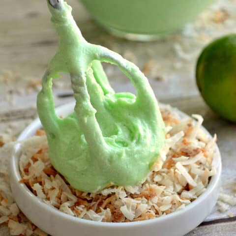Lime Cream Cheese Frosting