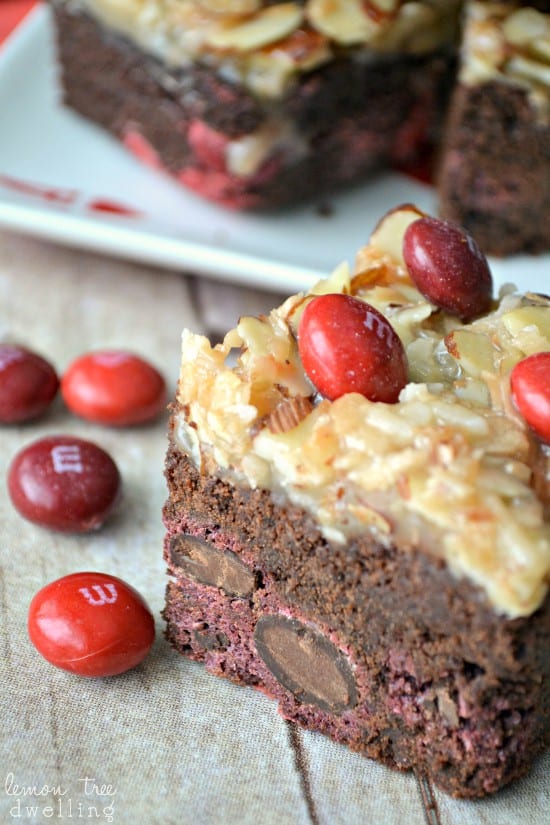 German Chocolate Cherry Bars 5