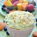 Pistachio Pineapple Dip is a dessert dip to die for! It's a deliciously sweet, creamy dip made with just 5 ingredients.