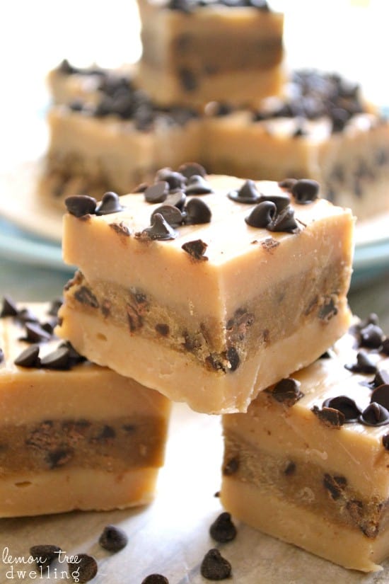 Cookie DoughStuffed Peanut Butter Fudge Lemon Tree Dwelling