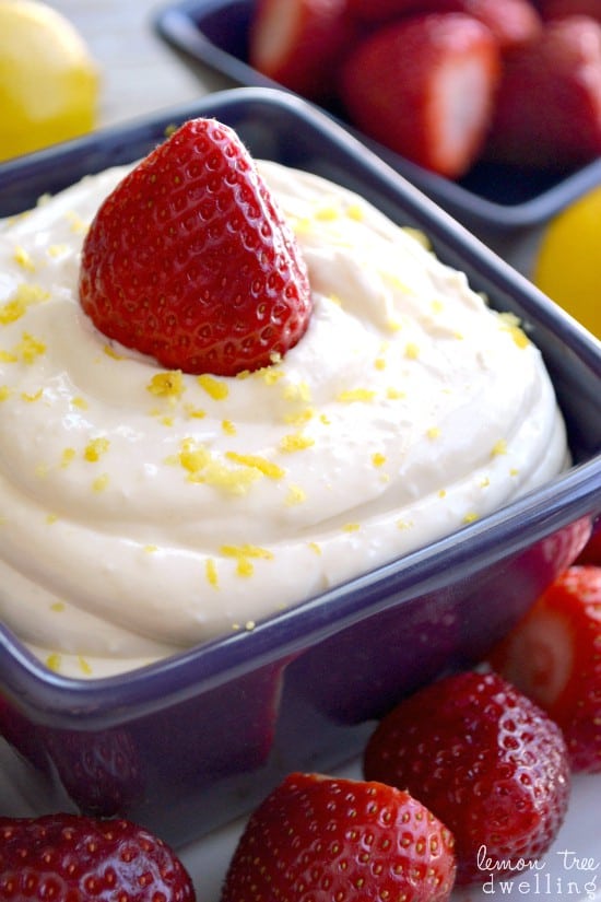 Creamy Lemon Dip Lemon Tree Dwelling