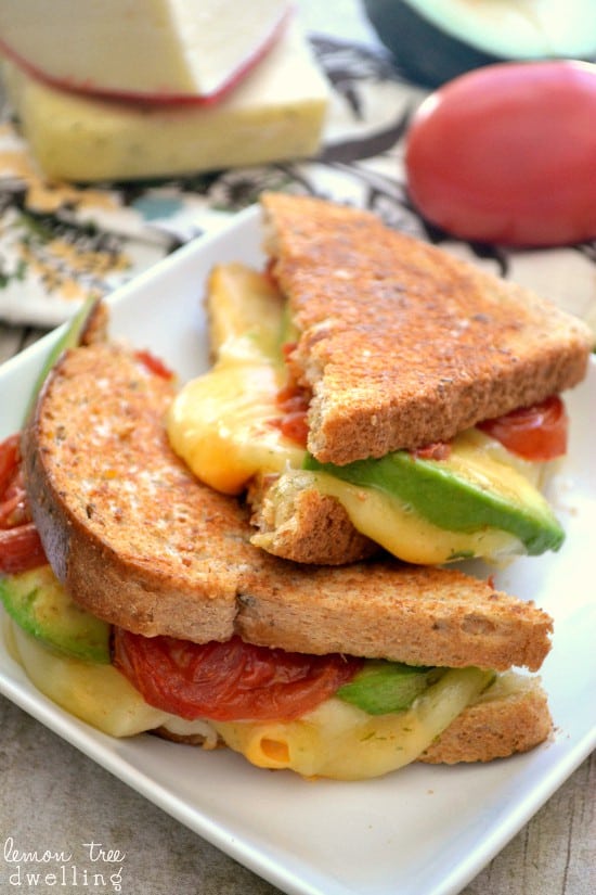 Loaded Grilled Cheese Sandwich 3b