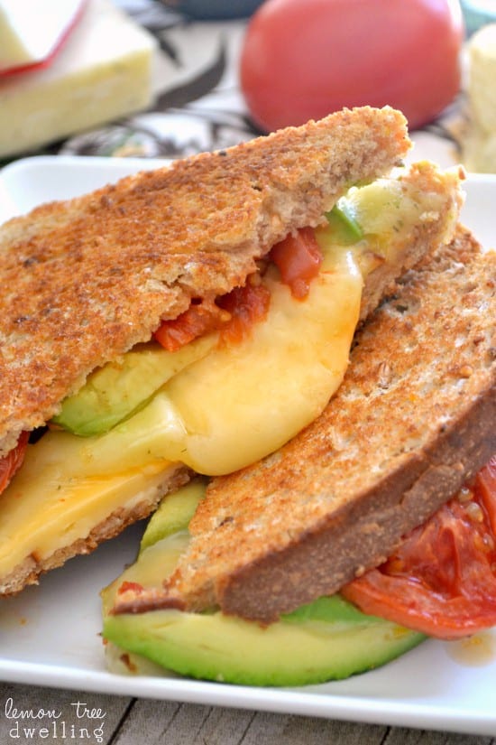 Loaded Grilled Cheese Sandwich 4b