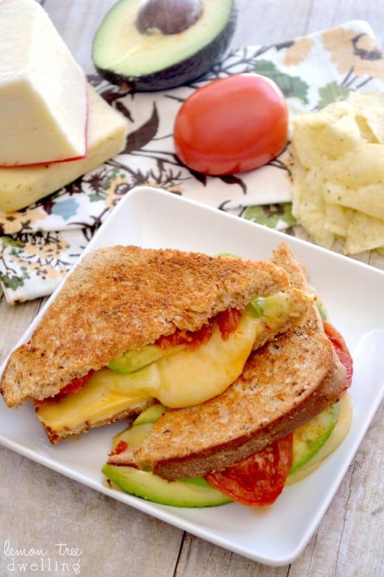 Loaded Grilled Cheese Sandwich 8