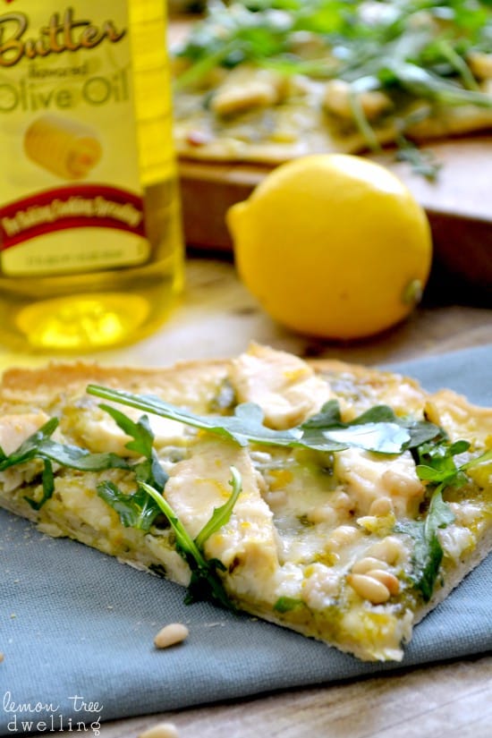 Pesto Chicken Flatbread Recipe Lemon Tree Dwelling