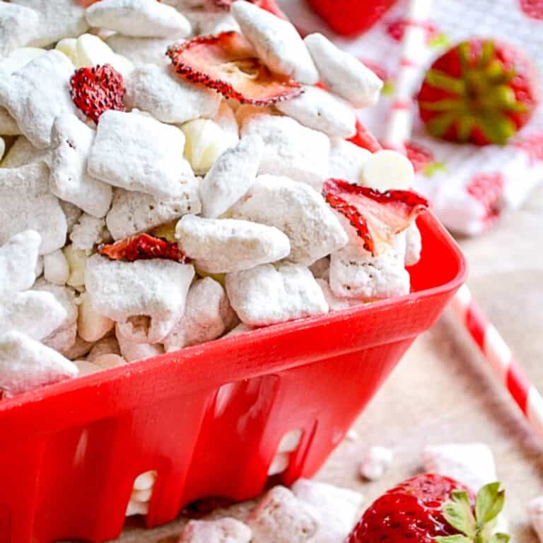 Strawberry Shortcake Puppy Chow