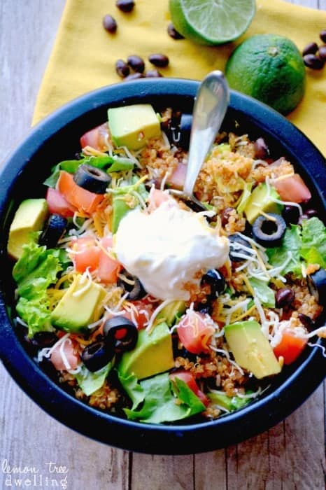 Quinoa Taco Bowls – Lemon Tree Dwelling
