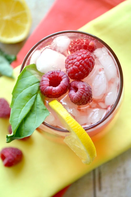 Raspberry Citrus Green Tea Cooler Lemon Tree Dwelling