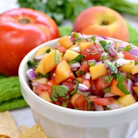 Fresh Peach Salsa