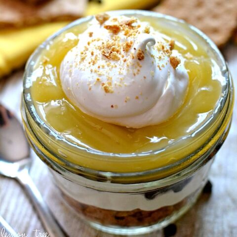 Lemon Meringue S'mores Parfaits