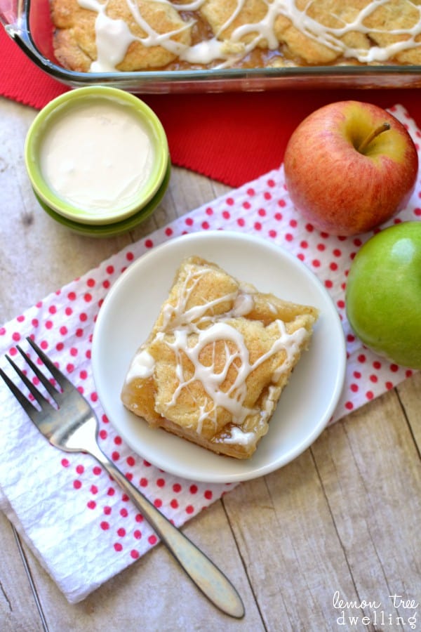 Apple Pie Bars - easy, delicious, and perfect for fall!