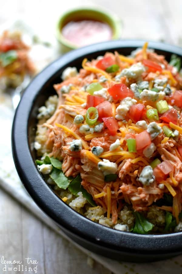 Buffalo Chicken Quinoa Bowls – Lemon Tree Dwelling
