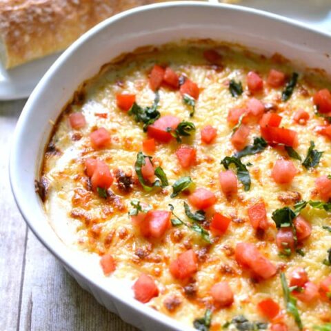 Cheesy Chicken Alfredo Dip