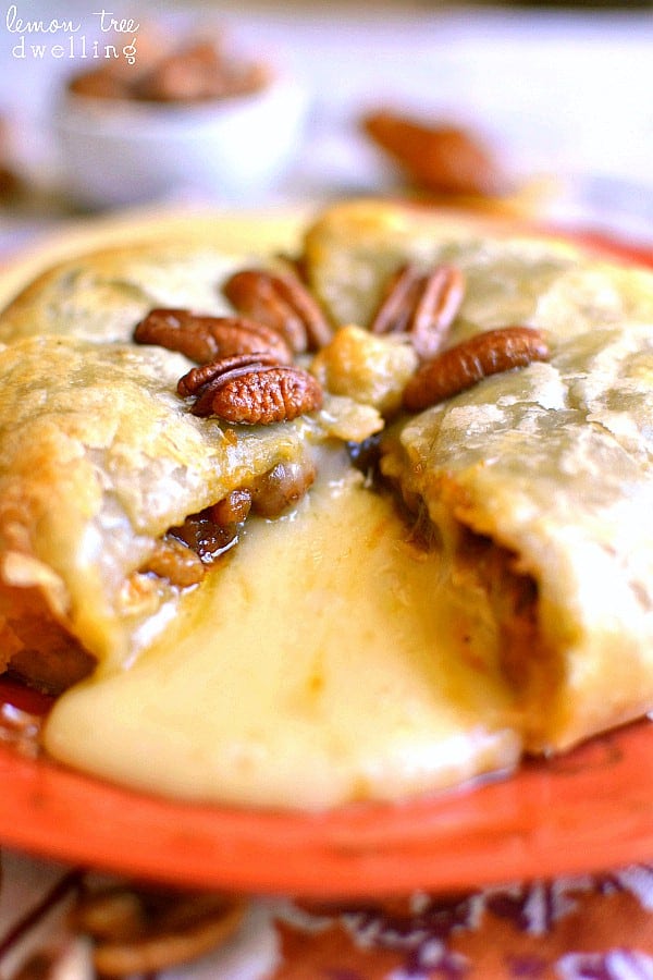 Pumpkin Pecan Baked Brie 4 1