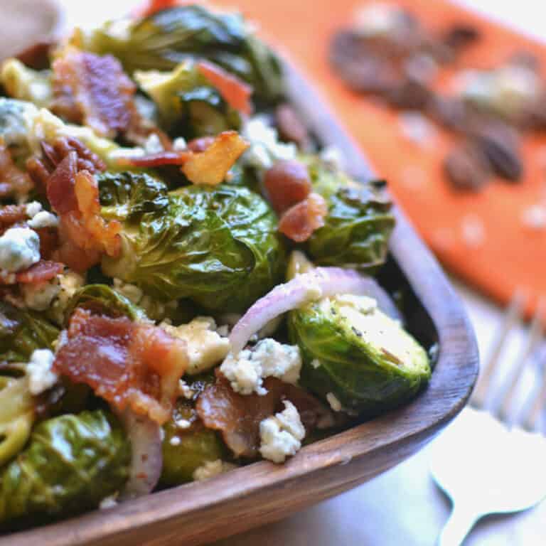 Roasted Brussel Sprout Salad