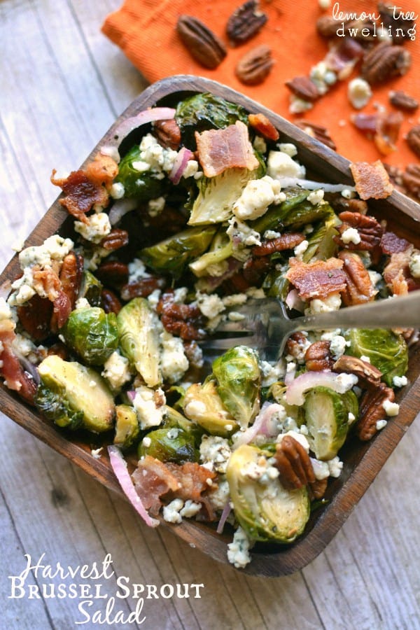 Harvest Brussel Sprout Salad 1c