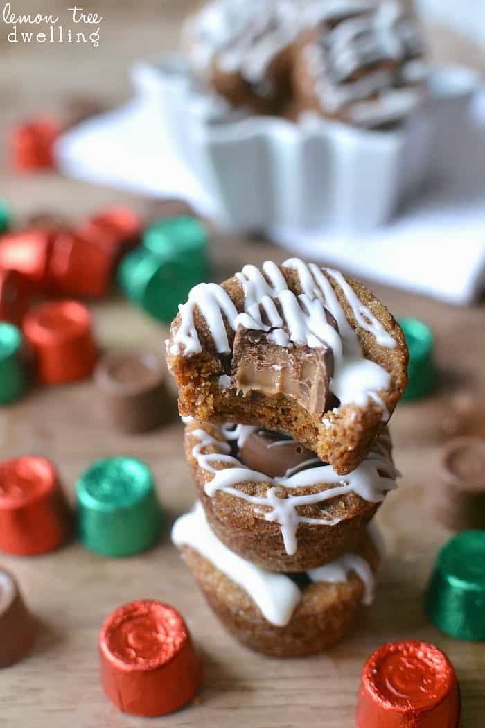 Molasses Rolo Cookie Cups Lemon Tree Dwelling