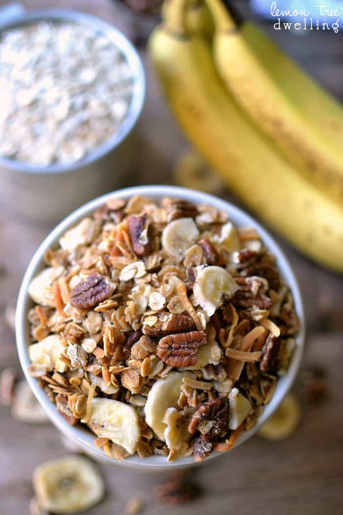 Banana Bread Granola Lemon Tree Dwelling