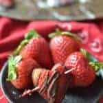 Chocolate Dipped Strawberry Hearts will tug at anyone's heartstrings!