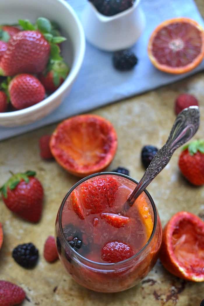 Blood Orange Sangria | Lemon Tree Dwelling