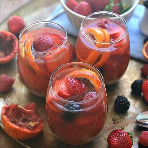 Blood Orange Sangria