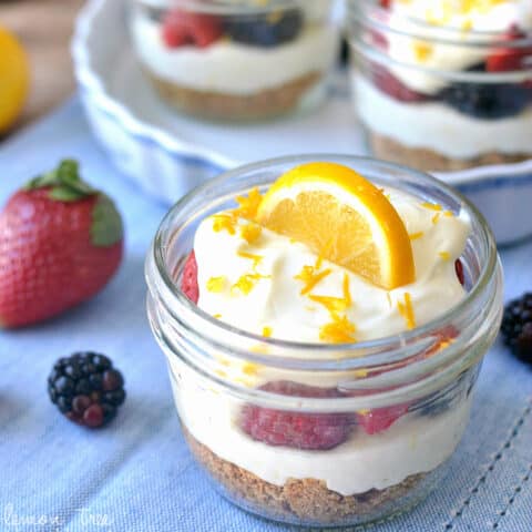 Lemon Berry Cheesecake Parfaits