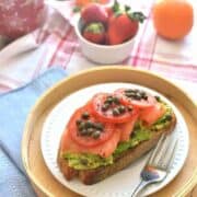 Lox Avocado Toast is a quick and easy breakfast for those on-the-run days. This packed protein meal is full of flavor and delicious rich avocado.