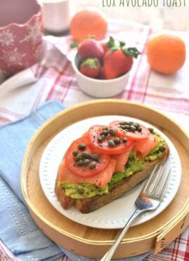 Lox Avocado Toast is a quick and easy breakfast for those on-the-run days. This packed protein meal is full of flavor and delicious rich avocado.