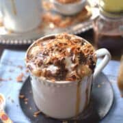 Skinny Samoa Hot Chocolate is a delicious hot drink that is so rich and creamy you won't know its healthier for you!