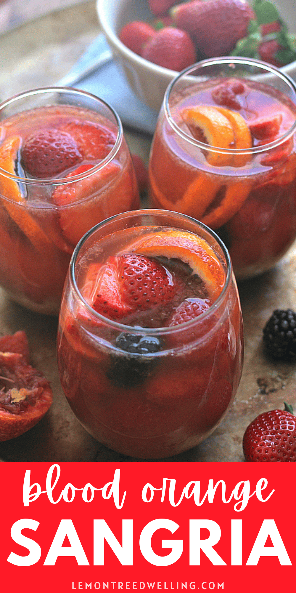 Blood Orange Sangria