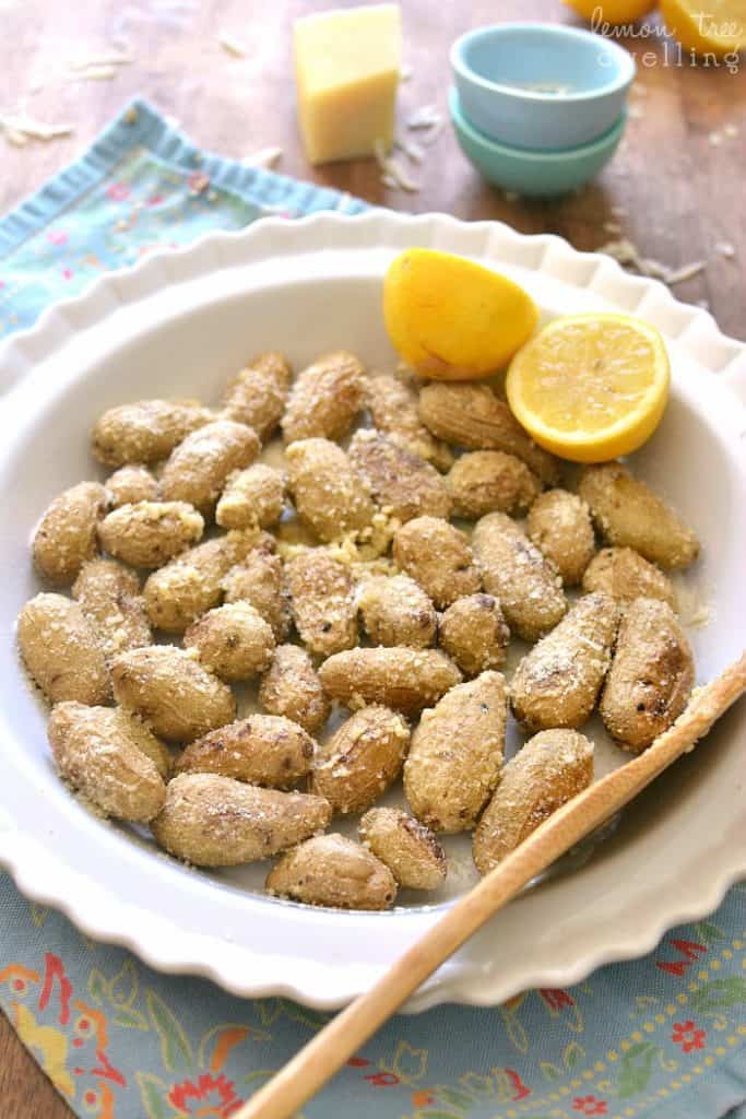 Lemon Parmesan Roasted Potatoes