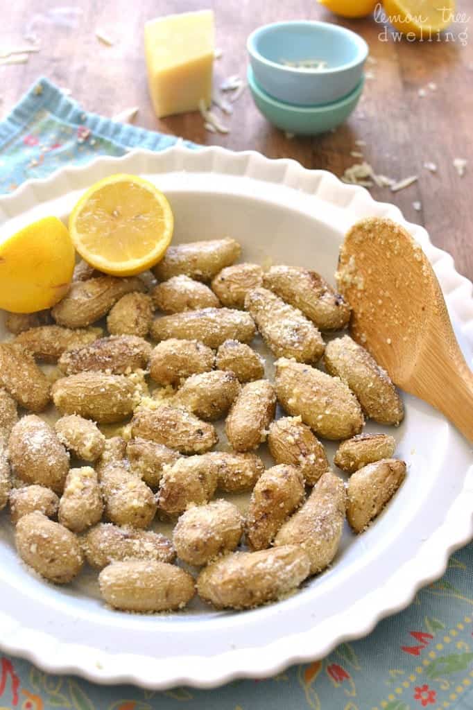 Lemon Parmesan Roasted Potatoes