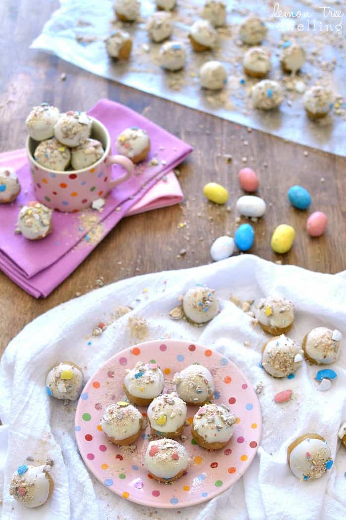 Easter Cookie Dough Buckeyes Lemon Tree Dwelling