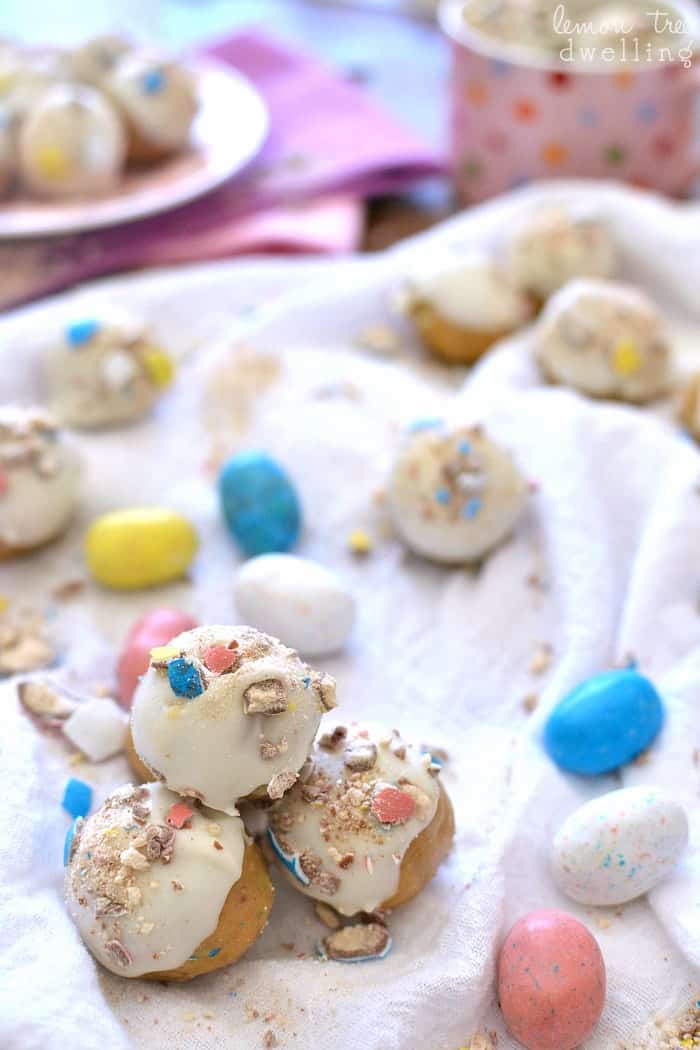 Easter Cookie Dough Buckeyes Lemon Tree Dwelling