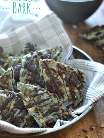This Thin Mint Bark is what dreams are made out of.