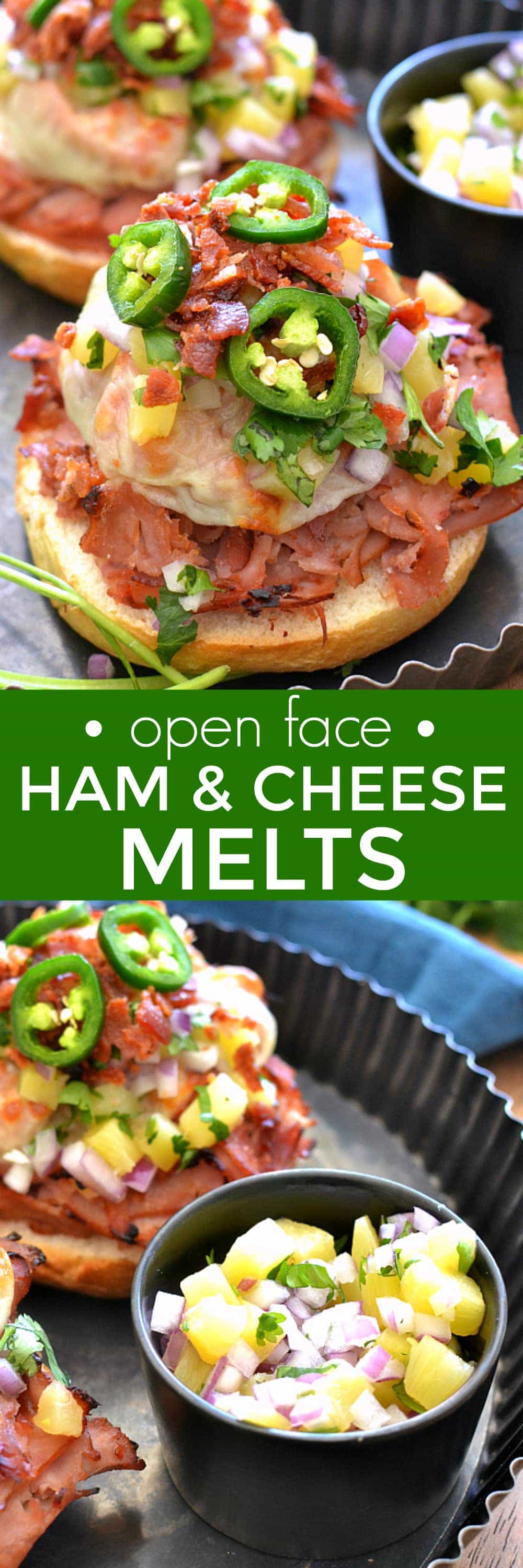 Open Face Ham & Cheese Melts Lemon Tree Dwelling